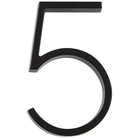 metal house numbers 5-inch|everbilt 5 inch house numbers.